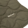 Barbour Beith Quilted Dog Coat in Olive - Detail