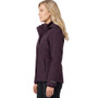 Side of the WeatherBeeta Ladies Protect Waterproof Insulated Riding Jacket - Blackberry