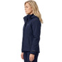 Side of the WeatherBeeta Ladies Protect Waterproof Insulated Riding Jacket - Navy