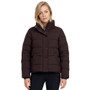 WeatherBeeta Ladies Quilted Insulated High Neck Jacket - Espresso