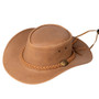 Rydale Foston Aussie Style Leather Hat  - Antique Tan