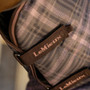LeMieux Arika Check Stable Rug with Neck 100g in Cocoa - Neck Detail