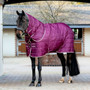 LeMieux Arika Stable-Tek Rug with Neck 100g in Blackberry - Lifestyle