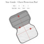 LeMieux Chest Protection Pad - Size Guide