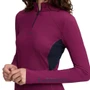 LeMieux Ladies Classique Base Layer in Blackberry - Lifestyle Side Detail