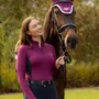 LeMieux Ladies Classique Base Layer in Blackberry - Lifestyle