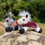 LeMieux Tiny Rugs 2 Pack in BlackBerry/Spiced Earth - Lifestyle