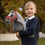 LeMieux Mini Hobby Horse Smokey - Lifestyle Boy