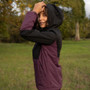LeMieux Ladies Phoebe Half Zip Waterproof Anorak in Black/Bramble - Lifestyle