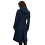 LeMieux Ladies Erin Waterproof Padded Coat in Navy - Lifestyle Back