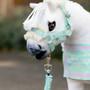 LeMieux Harlow Toy Pony Headcollar and Leadrope in Softmint - Lifestyle