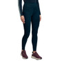 LeMieux Ladies Naomi Pull on Full Seat Breeches in Printed Navy -  Lifestyle Front