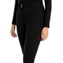 LeMieux Ladies Isabelle Full Seat Breeches in Black - Front Detail