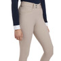 LeMieux Ladies Isabelle Full Seat Breeches in Almond - Front Detail