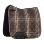 LeMieux Heritage Check Dressage Saddle Pad in Cocoa - Side