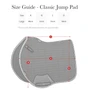 LeMieux Heritage Herringbone Jump Saddle Pad Size Guide