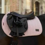 LeMieux Heritage Herringbone Jump Saddle Pad in Wild Rose
