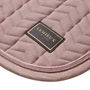 LeMieux Heritage Herringbone Dressage Saddle Pad in Wild Rose -  Detail