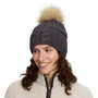 LeMieux Heritage Beanie in Cocoa - Lifestyle Front
