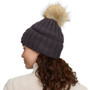 LeMieux Heritage Beanie in Cocoa - Lifestyle Back