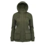 LeMieux Ladies Heritage Beatrice Waterproof Coat in Olive - Front