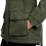 LeMieux Ladies Heritage Beatrice Waterproof Coat in Olive - Pocket Detail