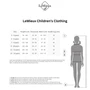LeMieux Young Rider Shay Varsity Crew Sweatshirt in Petal - Size Guide