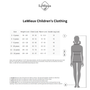 LeMieux Childrens Size Guide