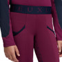LeMieux Mini Pull On Breeches in Blackberry - Front Detail