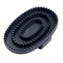 LeMieux Rubber Curry Comb in Navy - Detail