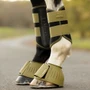 LeMieux Rubber Bell Boots in Gooseberry - Lifestyle
