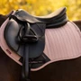 LeMieux Essence Close Contact Saddle Pad in Wild Rose - Lifestyle Detail