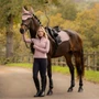 LeMieux Essence Close Contact Saddle Pad in Wild Rose - Lifestyle