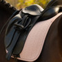 LeMieux Essence Dressage Saddle Pad in Wild Rose - Lifestyle Detail