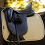 LeMieux Essence Dressage Saddle Pad in Pear - Lifestyle Detail
