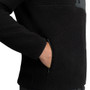 LeMieux Mens Borg Half Zip Sweatshirt in Black -Pocket Detail