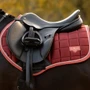 LeMieux Loire Classic Close Contact Saddle Pad in Russet - Lifestyle Detail