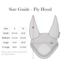 LeMieux Classic Fly Hood - Size Guide
