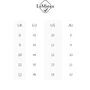 LeMieux Mens Footwear Size Guide