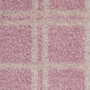 LeMieux Heritage Check Fluffies Socks in Wild Rose - Detail