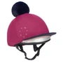 LeMieux Classique Pom Hat Silk in Blackberry - Side
