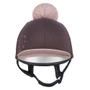 LeMieux Classique Pom Hat Silk in Cocoa - Front