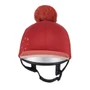 LeMieux Classique Pom Hat Silk in Russet - Front