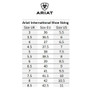 Ariat Shoe Size Guide