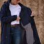 Reincoat Unisex Edge Coat - Navy