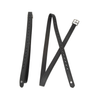 Velociti LUSSO Wrapped Stirrup Leathers in Black