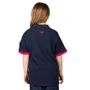 Rydale Girls Highland Cow Polo Shirt - Back