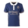 Rydale Junior Equestrian Muston Patterned Polo Shirt - Navy