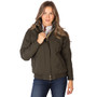 Rydale Ladies Ripon IV Equestrian Bomber Jacket - Dark Khaki
