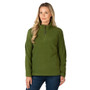 Rydale Ladies Kelk Overhead Pheasant Fleece - Moss